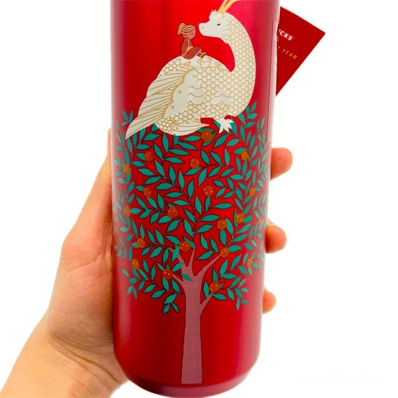 Starbucks 2024 Limited Special Edition The Year of Wood Dragon 12oz Tumbler - Picture 2 of 8